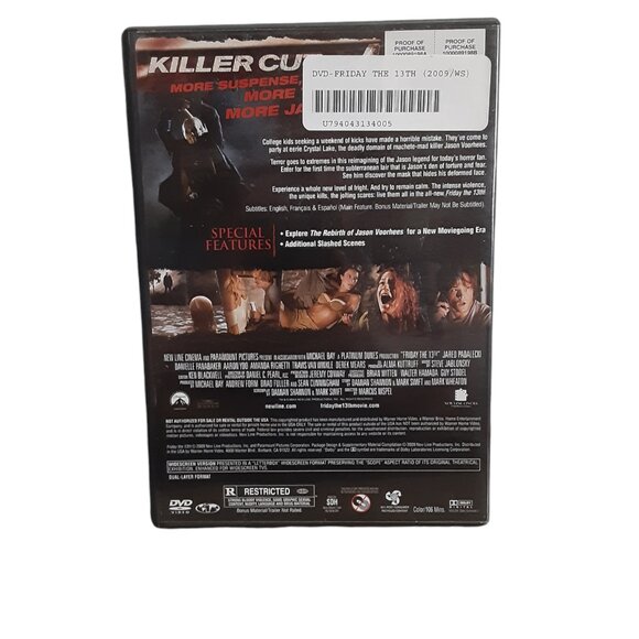 Friday the 13th, Halloween & Nightmare on Elm Street DVD Bulk Lot Horror Slasher - Picture 5 of 16